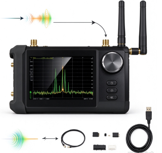SA5 Hand-Held Multifunctional  - đánh giá và giá Signal Generator Spectrum Analyzer