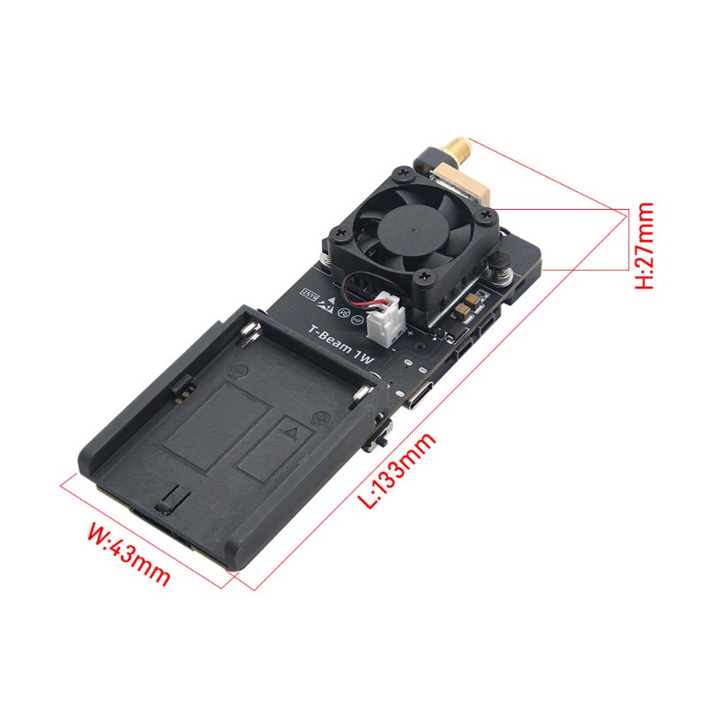 LILYGO® T‑Beam 1W ESP32‑S3 LoR - đánh giá và giá Esp32 S3 Development Board Lot